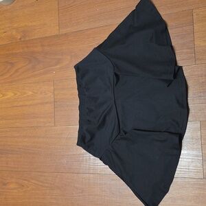 Small Black Skort